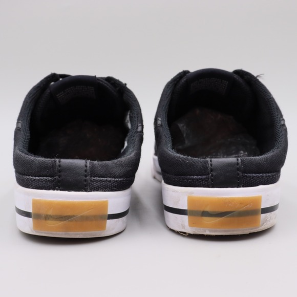 Nike Court Legacy Mule Womens Size 9 US Black Canvas Casual Shoes DB3970-001 - Picture 7 of 9